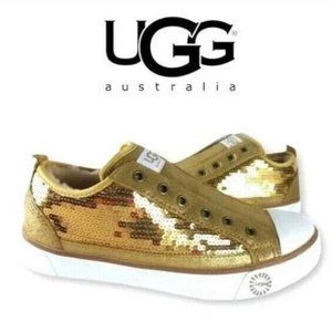 gold ugg sneakers